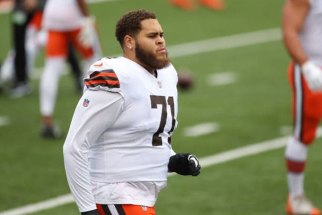 Browns lose another player vs; Jets, starting LT Wills out