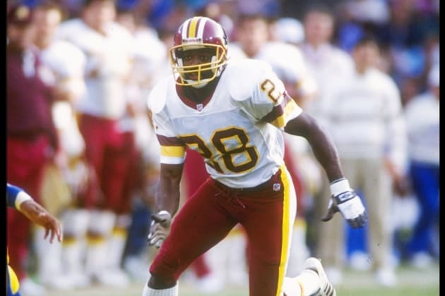 2000 Deion Sanders Game Worn Washington Redskins Helmet.