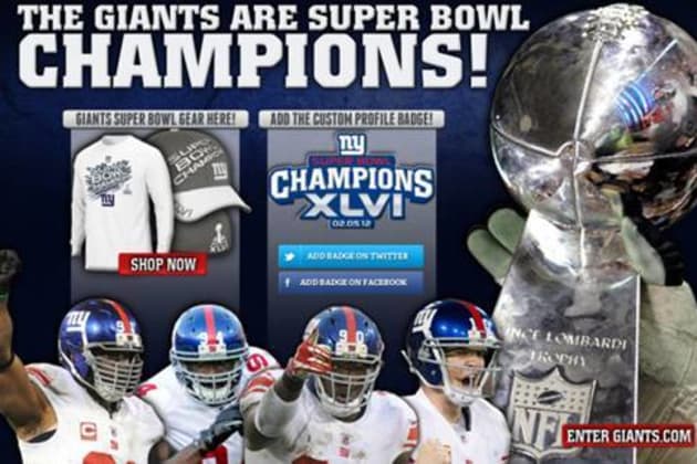 Super Bowl 2012 -- A Championship In Pictures - Big Blue View