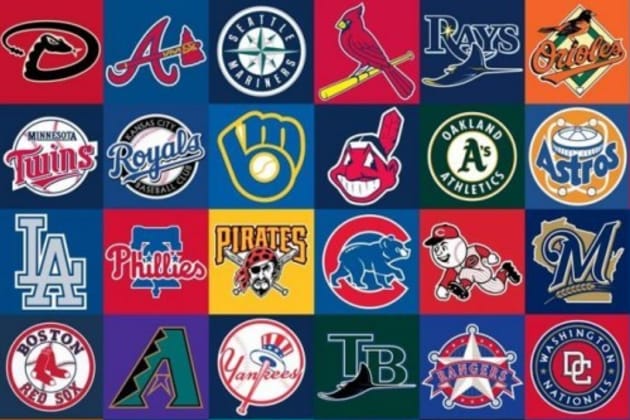 Major League Baseball Team Logos  Major league baseball logo Major league  baseball teams Mlb team logos