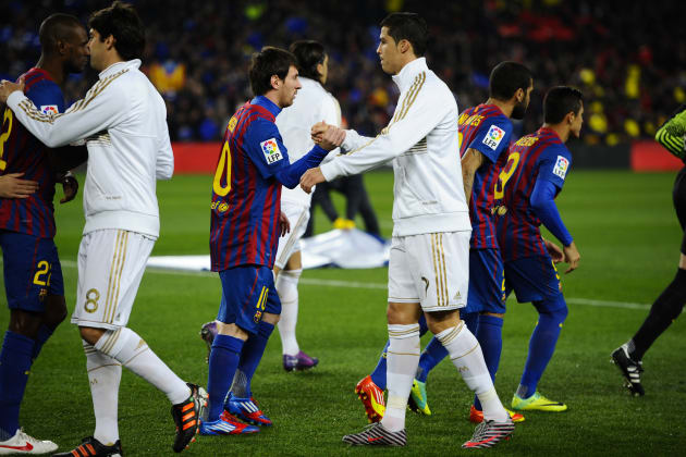 B/R Football on X: This time tomorrow: Messi vs. Ronaldo 🤩   / X