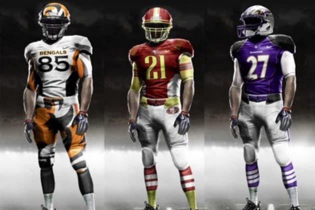 Nike NFL Uniforms: Don't Expect Big Changes with New Look, News, Scores,  Highlights, Stats, and Rumors