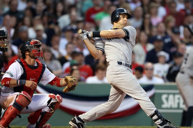 Nick Swisher powers Yankees in 15-9 comeback win over Red Sox 