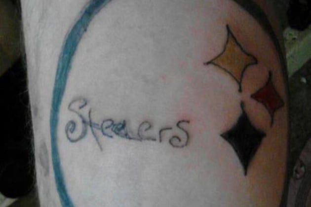 Ultimate Team Pride Steelers Fans Tattoo 5 Years In The Making  CBS  Pittsburgh