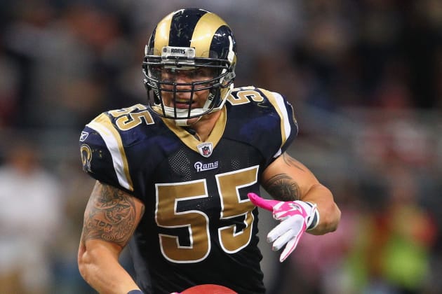 James Laurinaitis: Rams Sign Young LB to 5-Year, $41.5 Million Deal, News,  Scores, Highlights, Stats, and Rumors