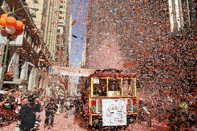 2012 World Series Champions San Francisco Giants Parade Madison
