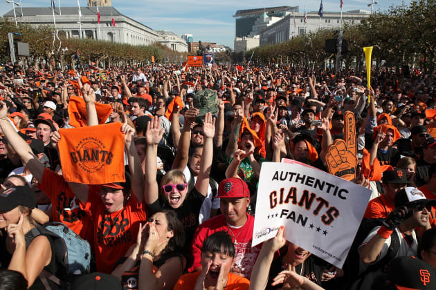 Giants World Series Championship Parade 2012 – Time is Monkey