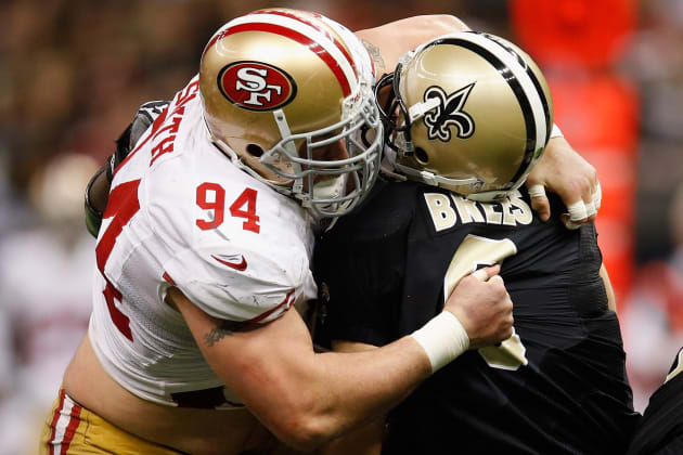 San Francisco 49ers KO Drew Brees, New Orleans Saints – The