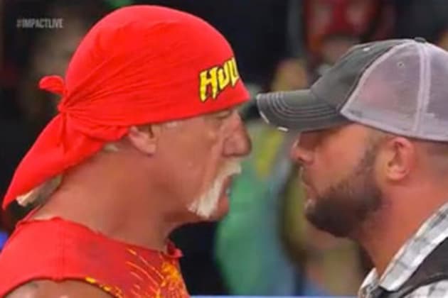 TNA Impact! Wrestling: The Hulk Hogan and Bully Ray Confrontation, News,  Scores, Highlights, Stats, and Rumors