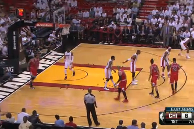 NBA fans had lots of jokes about the Miami Heat's colorful court