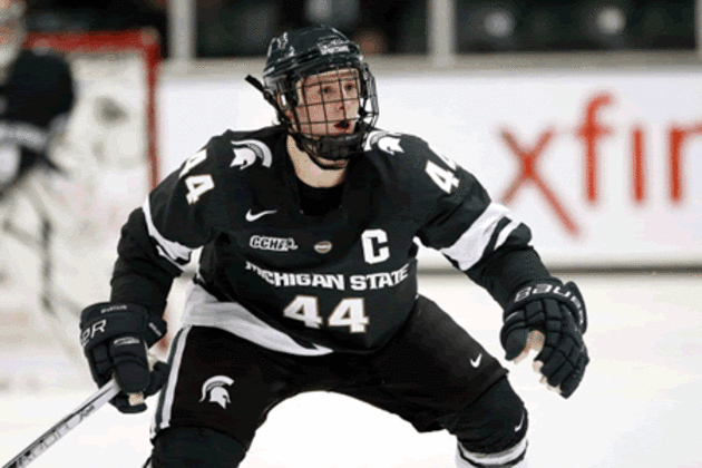 Duncan keith msu jersey clearance