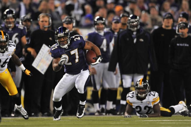 Baltimore Ravens - Posing with Ray Lewis' Super Bowl XLVII game jersey.