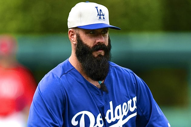 Welcome to the Dodgers Brian, now about that beard………