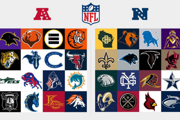 Redesigned Logos for Every NFL Team | News, Scores, Highlights, Stats, and Rumors | Bleacher Report