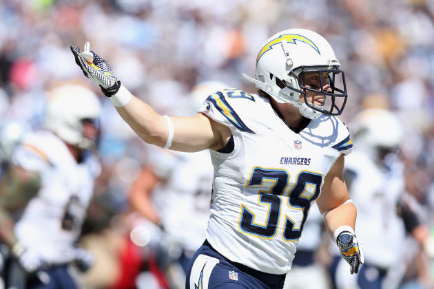 Danny Woodhead s Updated 2013 Fantasy Outlook Heading into Week 5