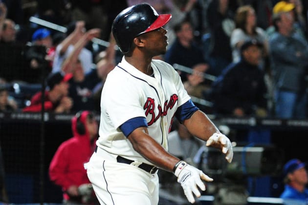 Justin Upton finds home in Braves' lineup
