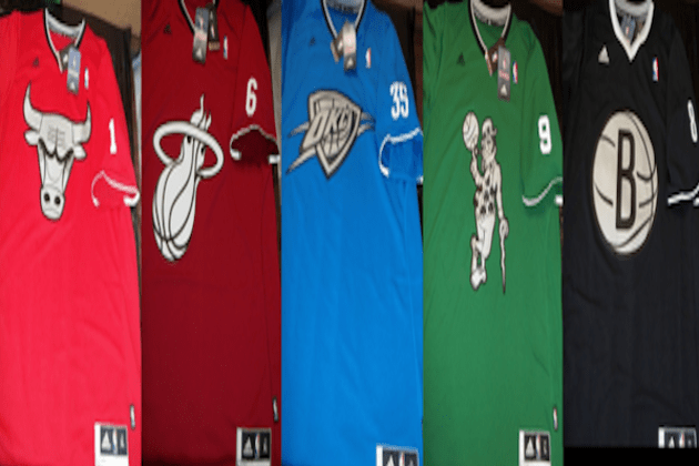 Next season's NBA Christmas uniforms are actually really neat