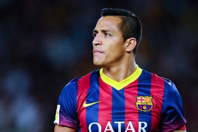 Alexis sanchez clearance barcelona jersey