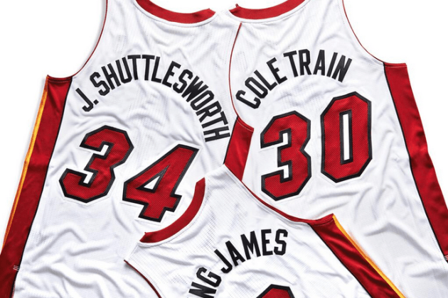 Heat unveil 'nickname jerseys' for LeBron James, Dwyane Wade, Ray Allen,  rest of roster - Sports Illustrated