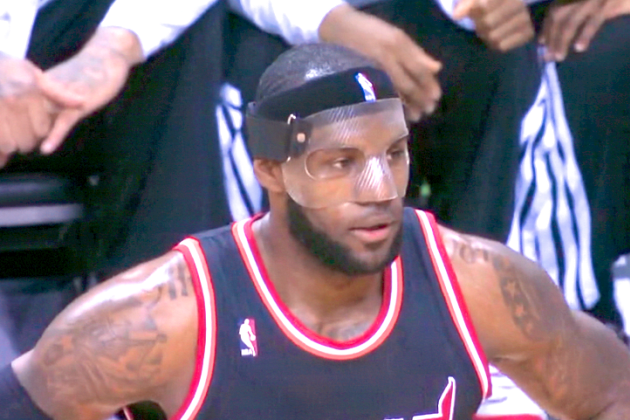 Skænk Recite billig LeBron James Debuts Clear Mask After NBA Tells Him to Ditch Black One |  News, Scores, Highlights, Stats, and Rumors | Bleacher Report