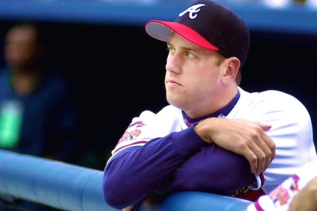 Former Braves closer John Rocker visits Lake Olmstead Stadium