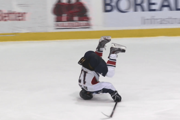 Australian Hockey Player Slides On His Head After Scoring Bleacher Report Latest News Videos And Highlights