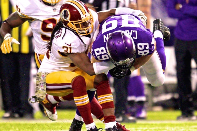 Redskins safety Brandon Meriweather hit with $42,000 fine