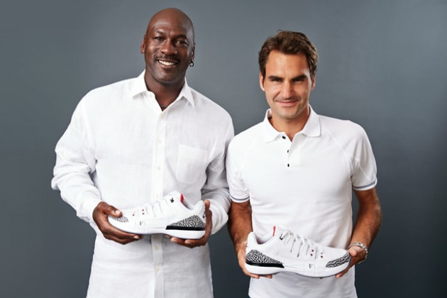 Roger Federer Unveils the NikeCourt Zoom Vapor AJ3 at 2014 US | News, Scores, Highlights, Stats, and Rumors | Bleacher Report
