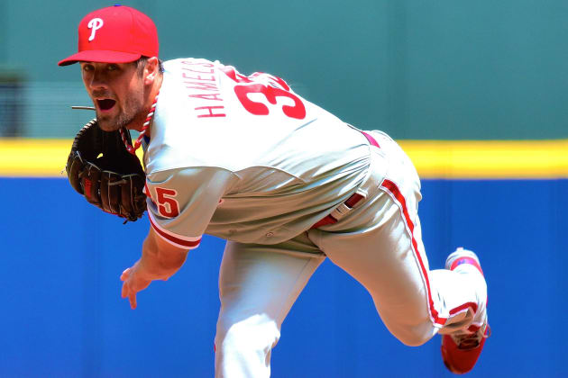 Hamels, 3 Phillies relievers no-hit Braves – Daily Freeman