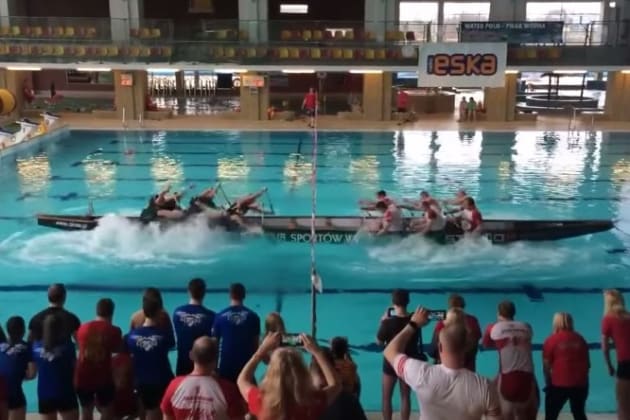 The Polish Have Invented Some Kind of Wild Paddling Tug of War