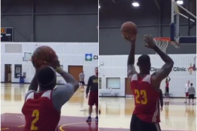 Is lebron james ambidextrous top