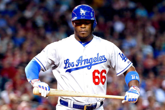 Dodgers' Yasiel Puig posts videos partying with Triple-A teammates