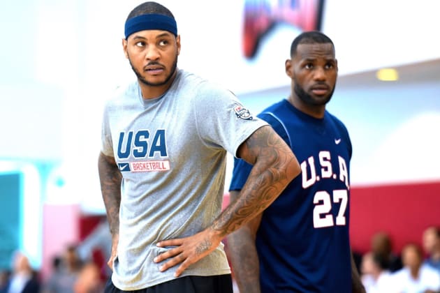 Carmelo team usa jersey best sale