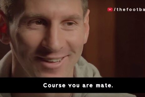 Lionel Messi Reacts To The Ronaldo Movie Trailer In Brilliant Spoof Video Bleacher Report Latest News Videos And Highlights