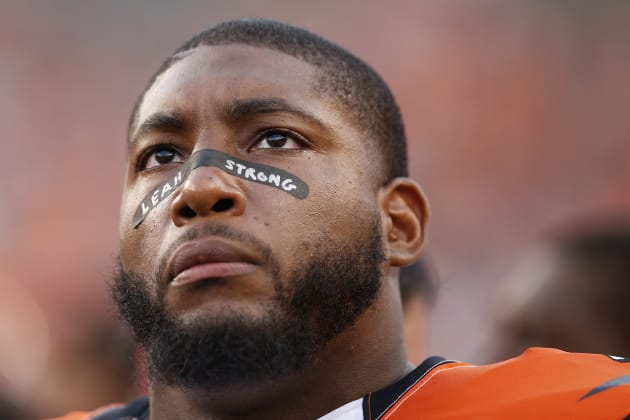 Devon Still says the NFL never fined him for eye black honoring
