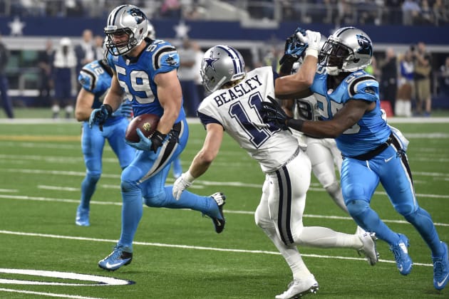 Thanksgiving Throwback: Panthers roll Cowboys in 2015