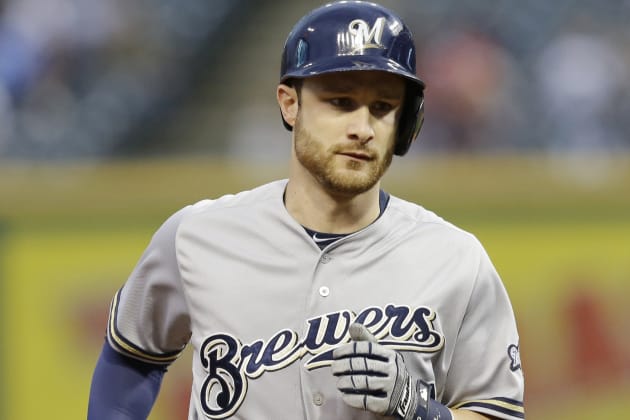 Jonathan Lucroy carted off the field after bloody collision at