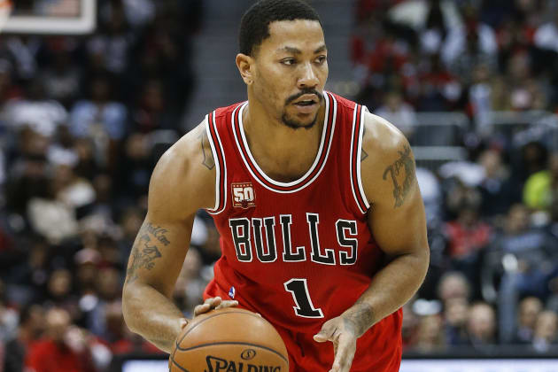 Derrick Rose Comments on Retiring with Bulls His Son and More