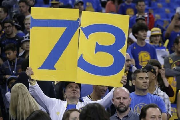 Michael Jordan ruthlessly sledges 73-9 Warriors