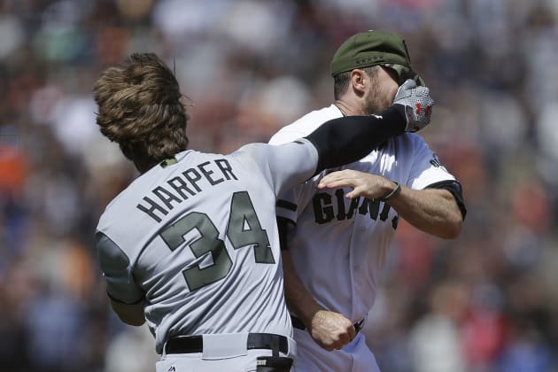 Washington Nationals taunt Bryce Harper ahead of potential NL  pennant-clinching game