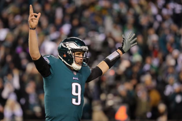Nick foles super sale bowl jersey stitched