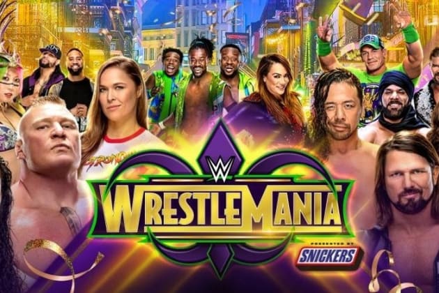 Wrestlemania 34 matches online