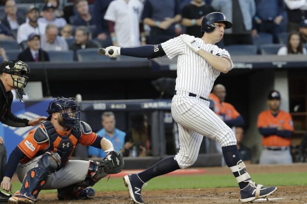 Aaron Boone: Greg Bird better hitter'' in return to NY Yankees lineup