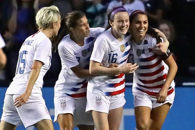 Usa women's top championship soccer