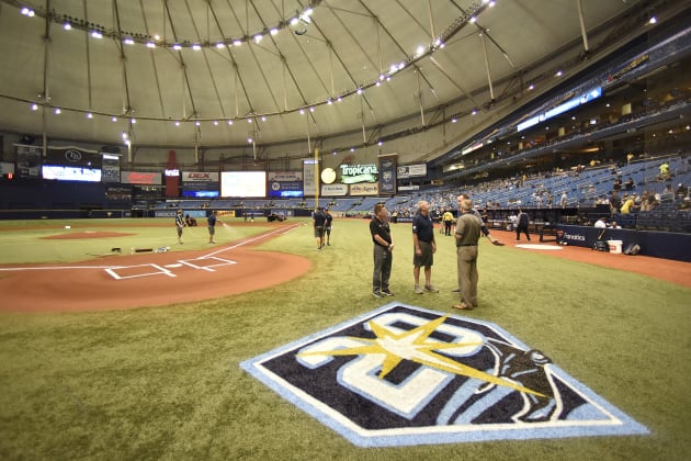 Rays close the upper deck at Tropicana Field, shrinking baseball's smallest  seating capacity