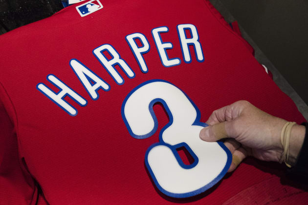 BLEACHER REPORT: Bryce Harper's Phillies Jersey Sets Sales Record