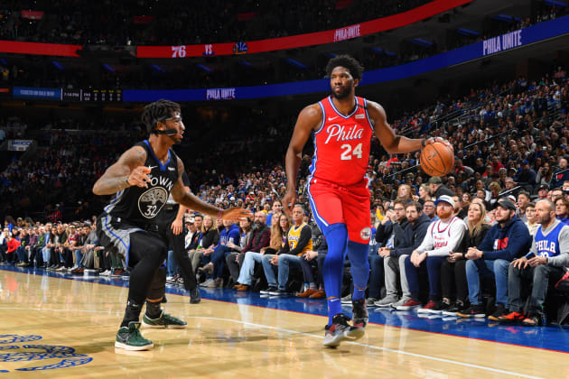 Joel Embiid Wore #24 and Yelled 'Kobe!' as He Hit a Fadeaway For His 24th  Points
