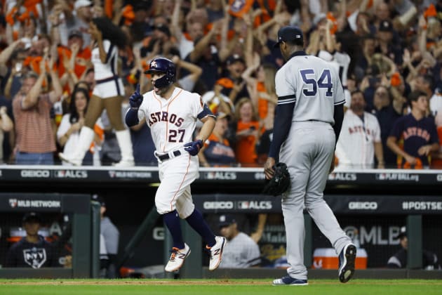 Aroldis Chapman explained the heartbreaking reason why he smiled after  Altuve's walk-off HR - Article - Bardown