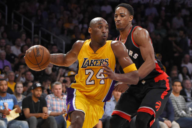 DeMar DeRozan Says Kobe Bryant Ripped Him for Not Wearing His Shoes in Game, News, Scores, Highlights, Stats, and Rumors