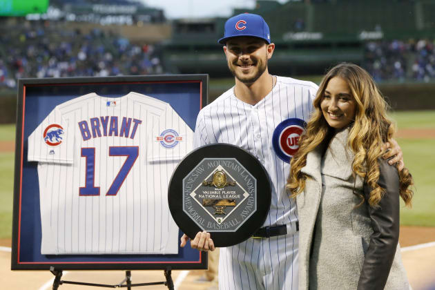 Cubs' Kris Bryant, Wife Jessica Announce Birth of Son Kyler on Twitter |  News, Scores, Highlights, Stats, and Rumors | Bleacher Report